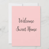 Realtor welkome huisverwarming voegt jouw naam toe feestdagenkaart (Voorkant)