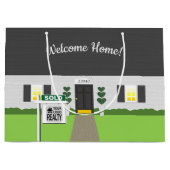 Realtor Welkomststartpagina Verkocht Teken Groot Cadeauzakje (Voorkant)