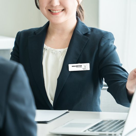 Realtor werknemer functietitel Aangepast Naamplaatje