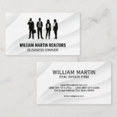 Realtor | Zakelijke mensen Visitekaartje (Voorkant / Achterkant)