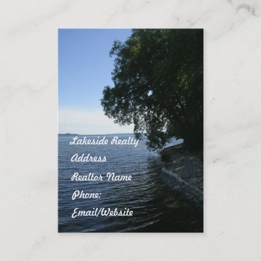 Realty Business-Cottage Country meren Visitekaartje (Voorkant)