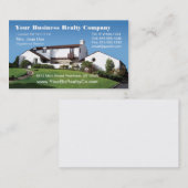 Realty Company Editable Visitekaartje (Voorkant / Achterkant)