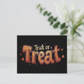 Realty Halloween Trick or treat Adverteren Feestdagenkaart (Staand voorkant)