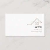 Realty Real Estate Company visitekaartje (Achterkant)