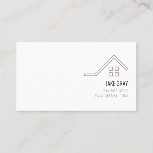 Realty Real Estate Company visitekaartje (Achterkant)