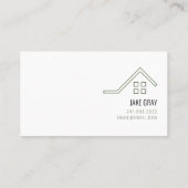 Realty Real Estate Company visitekaartje (Achterkant)