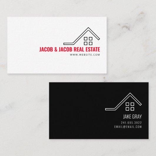 Realty Real Estate visitekaartje (Voorkant / Achterkant)