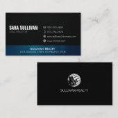 Realtyfoon voor de agent van onroerend goed visitekaartje (Voorkant / Achterkant)