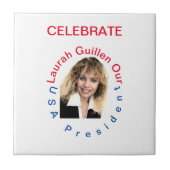 #REALUSAPRESIDENTLAURAHGUILLEN TEGELTJE (Voorkant)