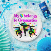 REAMING VAN GYMNASTICA PAPIEREN BORDJE (Feest)