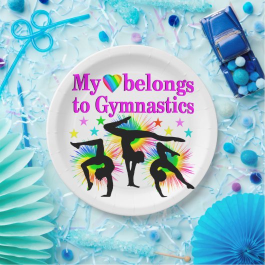 REAMING VAN GYMNASTICA PAPIEREN BORDJE (Feest)