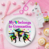 REAMING VAN GYMNASTICA PAPIEREN BORDJE (Feest)