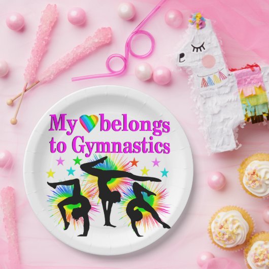 REAMING VAN GYMNASTICA PAPIEREN BORDJE (Feest)