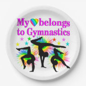 REAMING VAN GYMNASTICA PAPIEREN BORDJE (Voorkant)