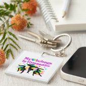 REAMING VAN GYMNASTICA SLEUTELHANGER (Voorkant Rechts)