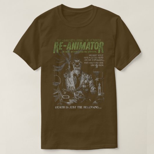 Reanimator8 T-shirt (Design voorkant)