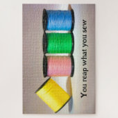 Reap wat je ziet puzzel legpuzzel (Verticaal)