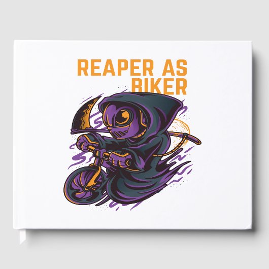 REAPER ALS BIKER GASTENBOEK (Voorkant)