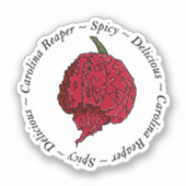 Reaper Chili Pepper Sticker (Voorkant)
