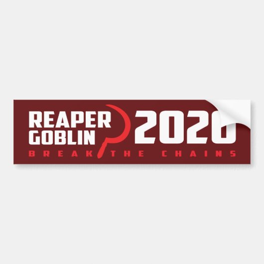 Reaper/Goblin 2020 Red Rising bumper sticker (Voorkant)