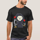 Reaper Halloween Grave T-shirt (Voorkant)