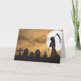 Reaper Halloween Kaart