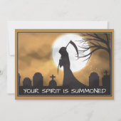 Reaper Halloween Kaart (Voorkant)