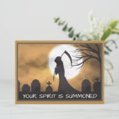 Reaper Halloween Kaart (Staand voorkant)