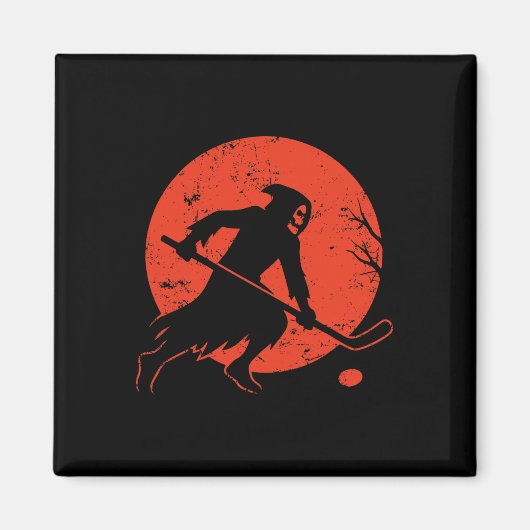 Reaper Hockey Onder Maan Magneet (Voorkant)