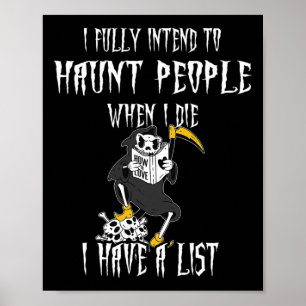 Reaper ik ben van plan mensen te verslaan en ik he poster
