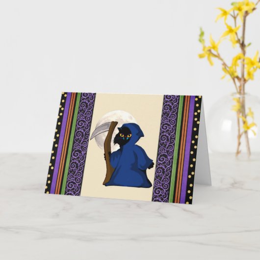 Reaper Kitty Kaart (Gele Bloem)