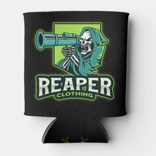 Reaper Kleding Bazooka Blikjeskoeler (Voorkant)