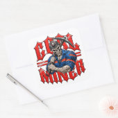 REAPER KOLENMIJNER VIERKANTE STICKER (Envelop)