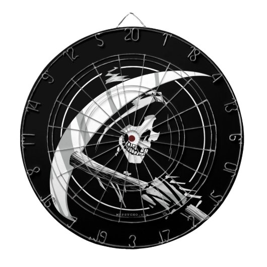 Reaper Madness Dart Board Dartbord (Voorkant)