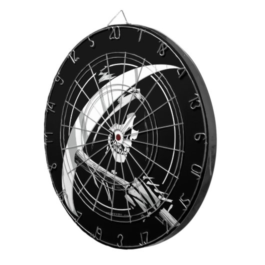 Reaper Madness Dart Board Dartbord (Voorkant Rechts)