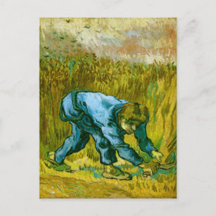 Reaper met sikkel (na Millet),Van Gogh Fine Art Briefkaart