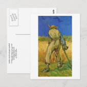 Reaper (na Millet), Van Gogh Fine Art Briefkaart (Voorkant / Achterkant)
