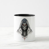 "Reaper Skull Mok - Gothic & Dark Art Coffee Cup" (Midden)