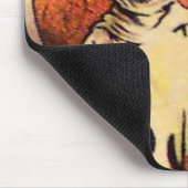 Reaper (Vintage Halloween Kaart) Muismat (Hoek)