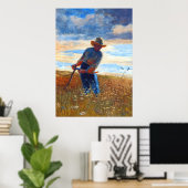Reaper Winslow Homer 1878 Poster (Thuiskantoor)