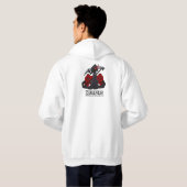 Reaper Zip Hoodie - Slogan + Back detail - Mannen (Achterkant volledig)