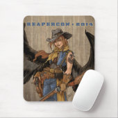 ReaperCon 2014 Mousepad Muismat (Met muis)