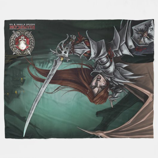 ReaperCon 2019 - Sophie Blanket (groot) Fleece Deken (Voorkant (Horizontaal))