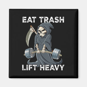 Reapper Gym Gewichtstraining Eet Trash Lift Zwaar Magneet