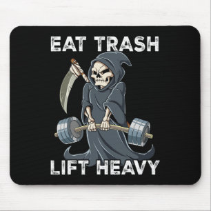 Reapper Gym Gewichtstraining Eet Trash Lift Zwaar Muismat