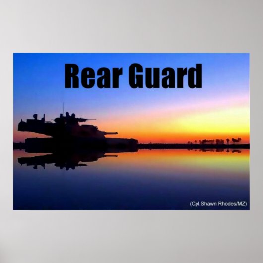 Rear Guard Poster (Voorkant)