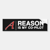 REASON Bumpersticker (Voorkant)