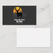 Reasons Why I Missed The Deer Visitekaartje (Voorkant / Achterkant)