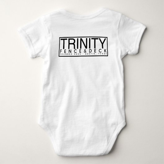 Reb de Longhorn – Geboren in Texas. Opgegroeid in  Romper (Achterkant)