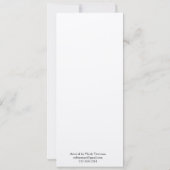 Reb Nachman's Prayer 4" x 9,25" Kaart met envelop (Achterkant)